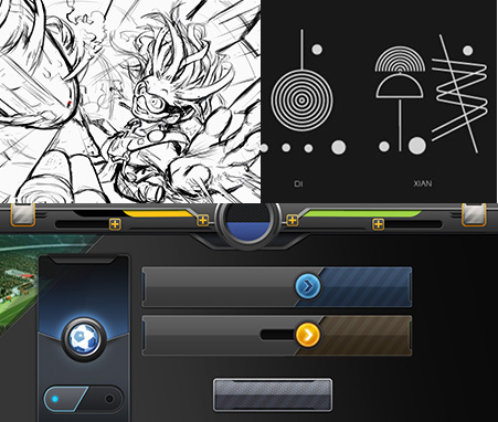 熊猫体育UI设计